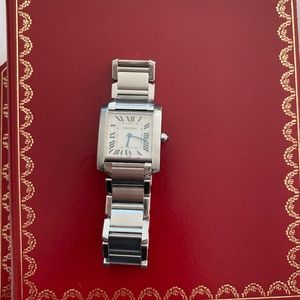 Cartier Tank Francaise medium size quartz watch